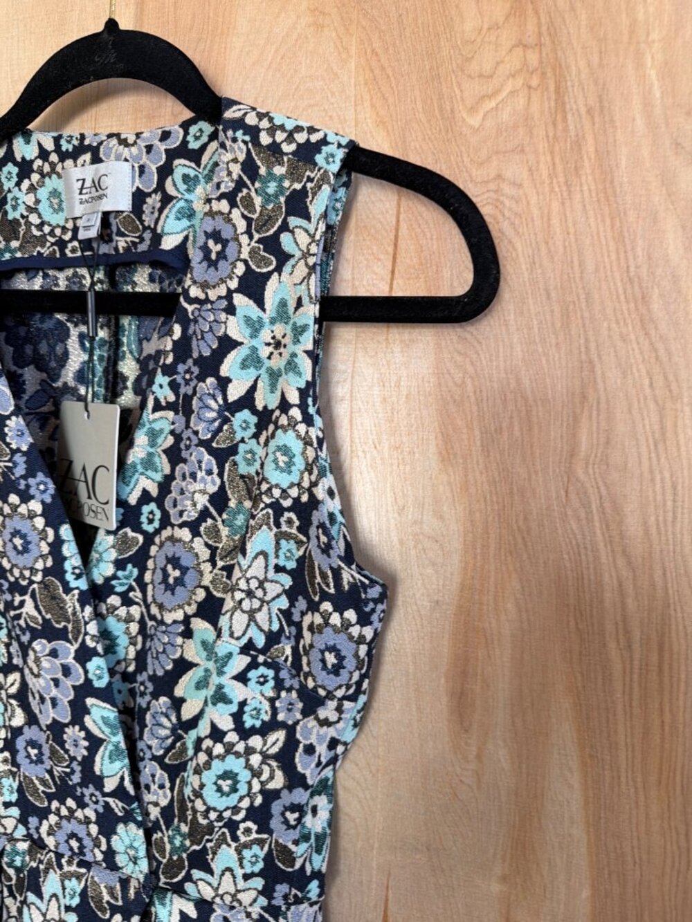 ZAC Zac Posen Pepper Jumpsuit Romper Women's Size 8 NWT - Picture 12 of 16